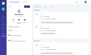 Call Center - Desktop - CRM Detail