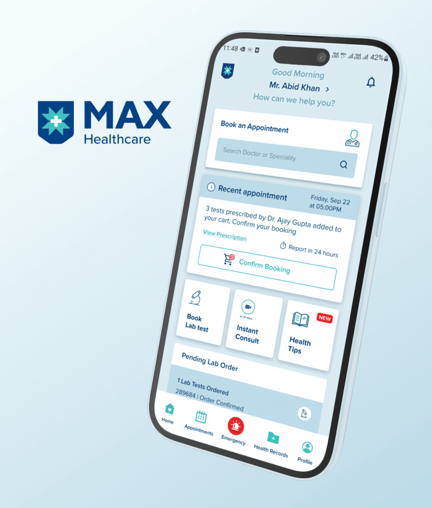 Max Healthcare Mobile App 6 Max Healthcare app ux ui design