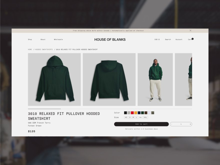 ecommerce website themes