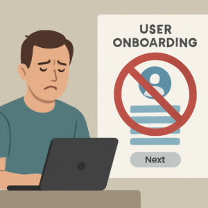 Top 10 UX Mistakes Startups Make, and How to Fix Them Without Blowing Your Budget 5 Neglecting user Onboarding