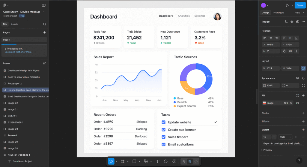 UX Design for SaaS Dashboards: What Founders Often Get Wrong 3 Lack of Visual Hierarchy